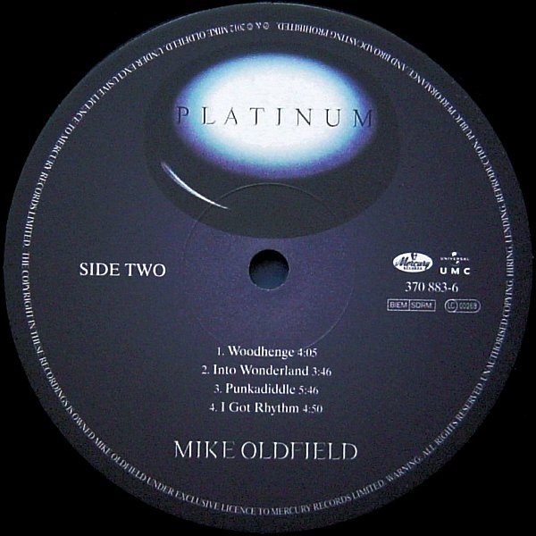 Mike Oldfield - Platinum (370 883-6)