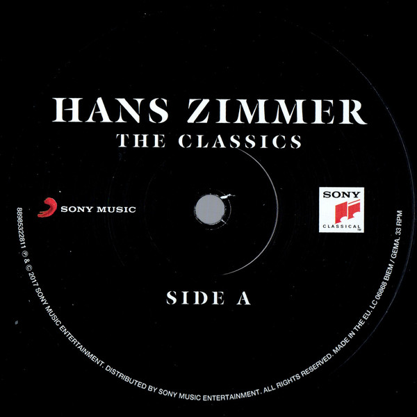 Hans Zimmer - The Classics (88985322811)