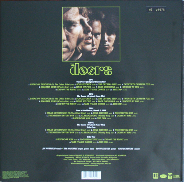 The Doors - The Doors [50th Anniversary Edition] (081227941208)