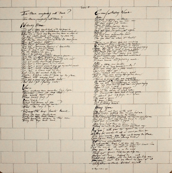 Pink Floyd - The Wall (5099902988313) [EU]