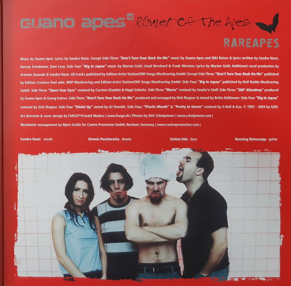 Guano Apes - Planet Of The Apes - Rareapes [Silver & Black Marbled Vinyl] (MOVLP2984)