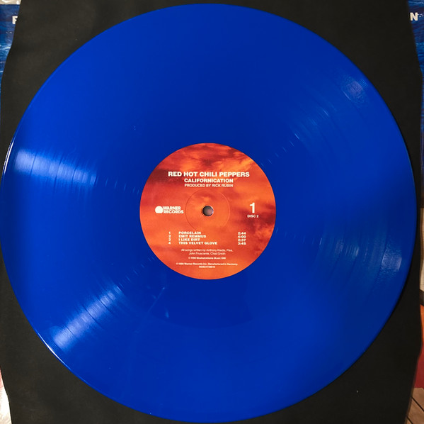 Red Hot Chili Peppers - Californication [25th Anniversary Edition] [Red & Ocean Blue Vinyl] (0093624843276)