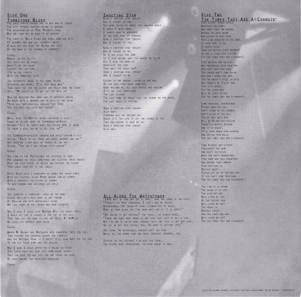 Bob Dylan - MTV Unplugged™ (0198029913019)