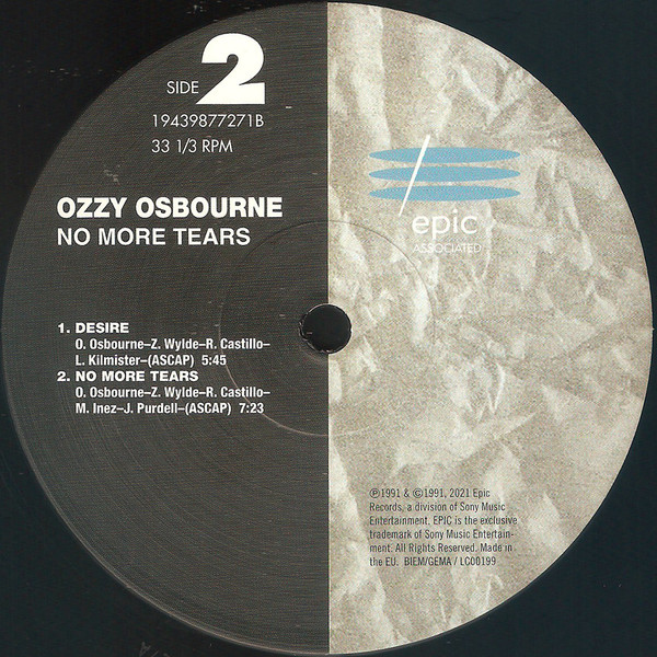 Ozzy Osbourne - No More Tears [30th Anniversary] (19439877271)