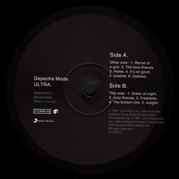 Depeche Mode - Ultra (88985336911)