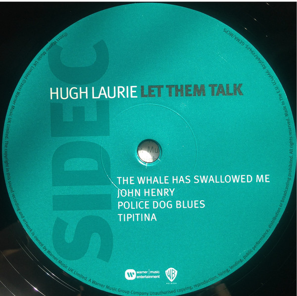 Hugh Laurie - Let Them Talk (825646729425)
