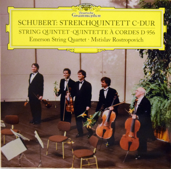 Mstislav Rostropovich - Emerson String Quartet - Schubert, Streichquintett C-Dur (00289 479 4384)
