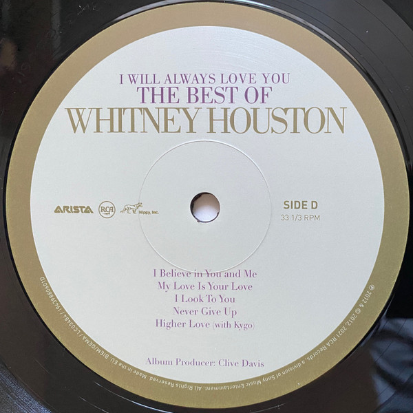 Whitney Houston - I Will Always Love You: The Best Of Whitney Houston (19439880601)