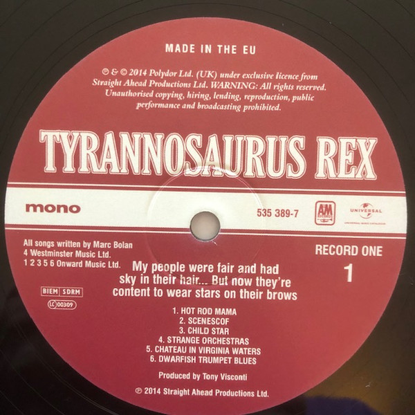T. Rex - My People Were Fair (535 389-6)
