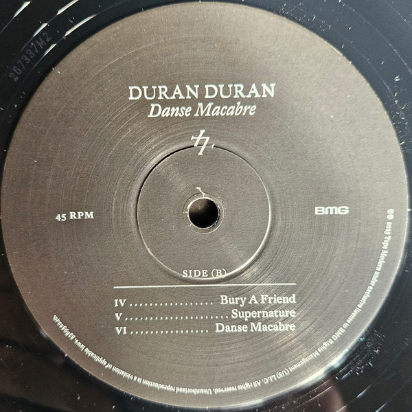Duran Duran - Danse Macabre [Black Vinyl] (538952240)