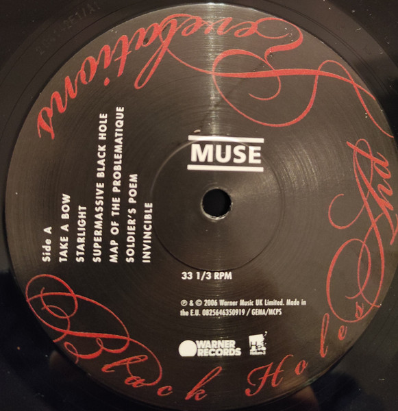 Muse - Black Holes And Revelations (0825646350919)