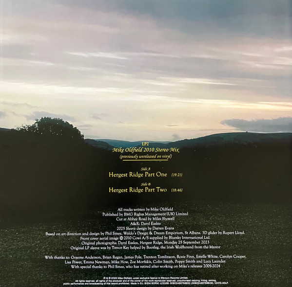 Mike Oldfield - Hergest Ridge [50th Anniversary Edition] (602465758825)