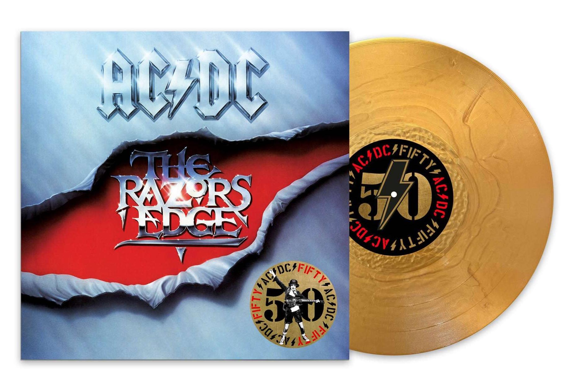 AC/DC - The Razors Edge [50th Anniversary Edition Gold Vinyl] (19658834611)