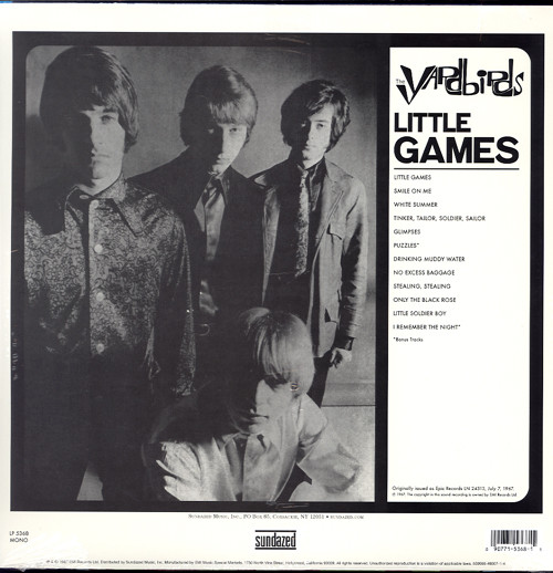 The Yardbirds - Little Games (LP 5368)