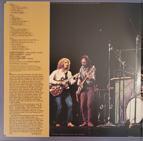 Creedence Clearwater Revival - Chronicle, The 20 Greatest Hits (CCR-2)