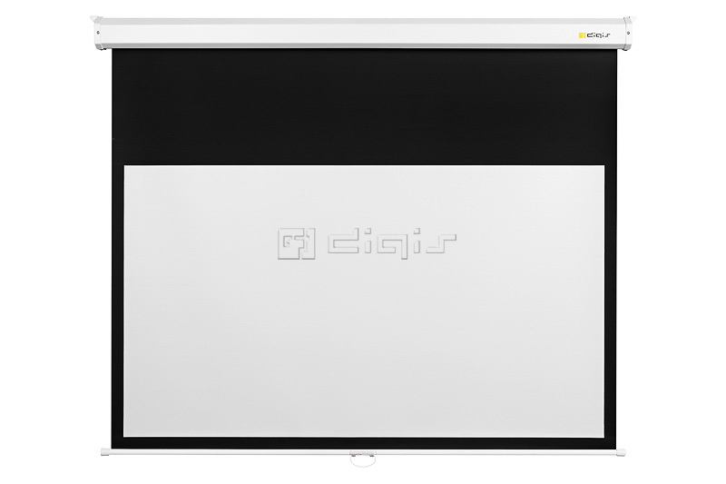 Digis DSSM-163007 Space 131" Matte White 16:9