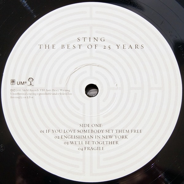 Sting - The Best Of 25 Years (B0016372-01)
