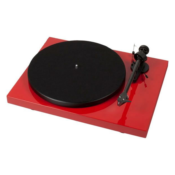 Pro-Ject Debut Carbon Phono USB (DC) (Ortofon OM10) red