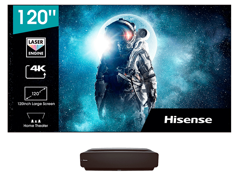 Hisense 120L5G (проектор + экран)