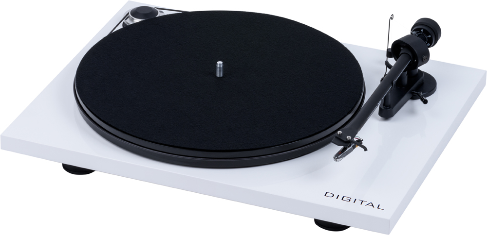 Pro-Ject Essential III Digital (Ortofon OM 10) piano white