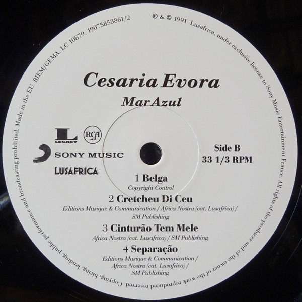 Cesaria Evora - Mar Azul (0190758538617)