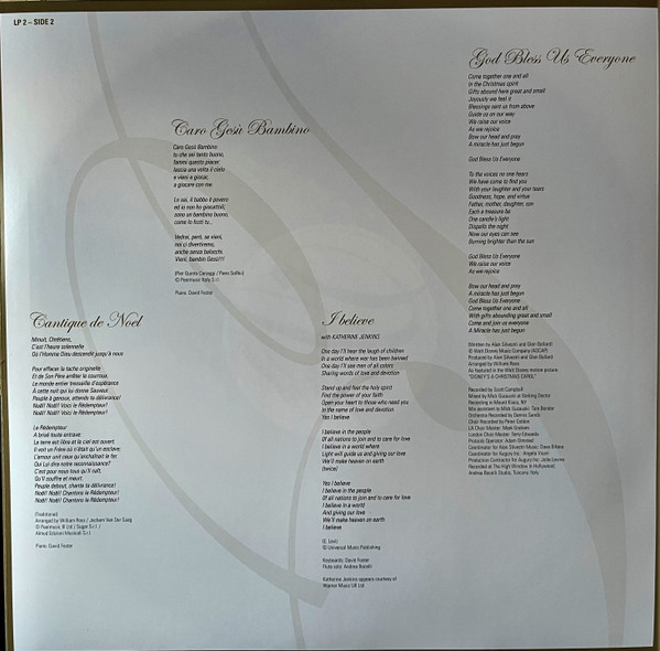 Andrea Bocelli - My Christmas [White & Gold Vinyl] (4560962)