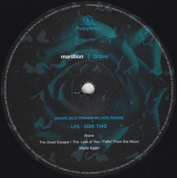 Marillion - Brave [Steven Wilson Stereo Remix] (0190295719593)
