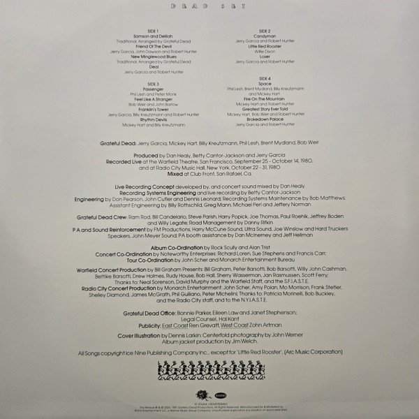 The Grateful Dead - Dead Set (603497828463)