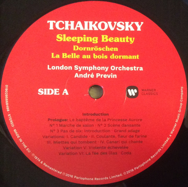 Andre Previn, London Symphony Orchestra - Tchaikovsky: Sleeping Beauty [Complete Ballet] (190295668488)