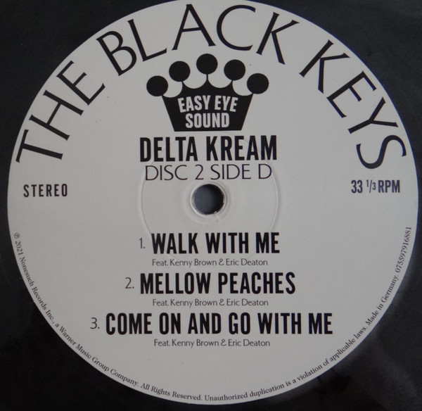 The Black Keys - Delta Kream [Limited Edition Smokey Vinyl] (075597916669)