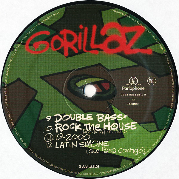 Gorillaz - Gorillaz (7243 531138 1 0)