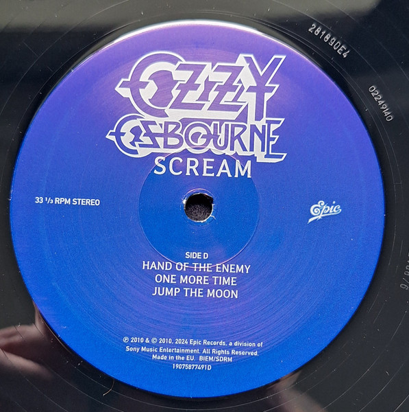 Ozzy Osbourne - Scream (0190758774916)