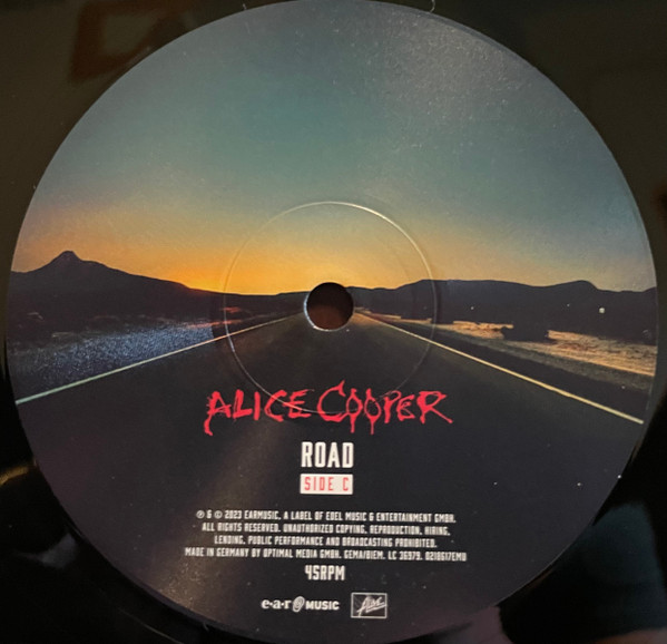 Alice Cooper - Road [Black Vinyl] (0218617EMU\4029759186175)