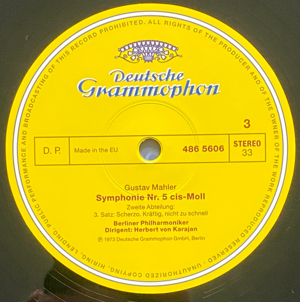 Herbert von Karajan, Berliner Philharmoniker - Mahler: Symphony No.5 [Original Source Series] (486 5604)