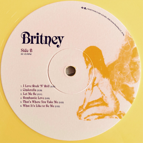 Britney Spears - Britney [Yellow Vinyl] (19658779141)