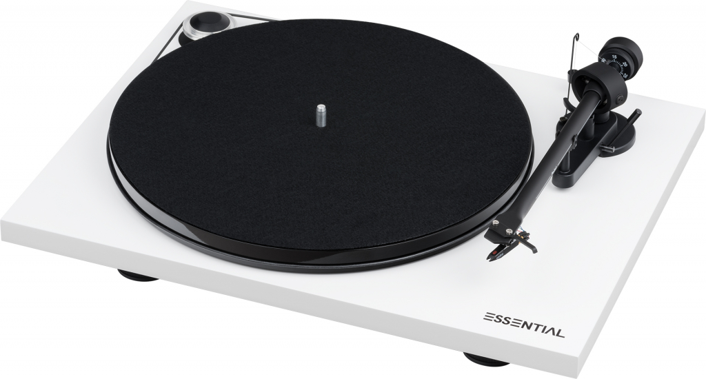 Pro-Ject Essential III (Ortofon OM 10) piano white