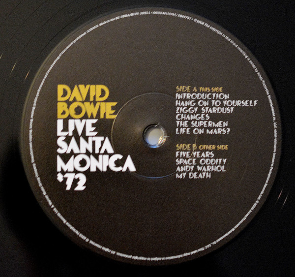 David Bowie - Live Santa Monica '72 (0825646113743)