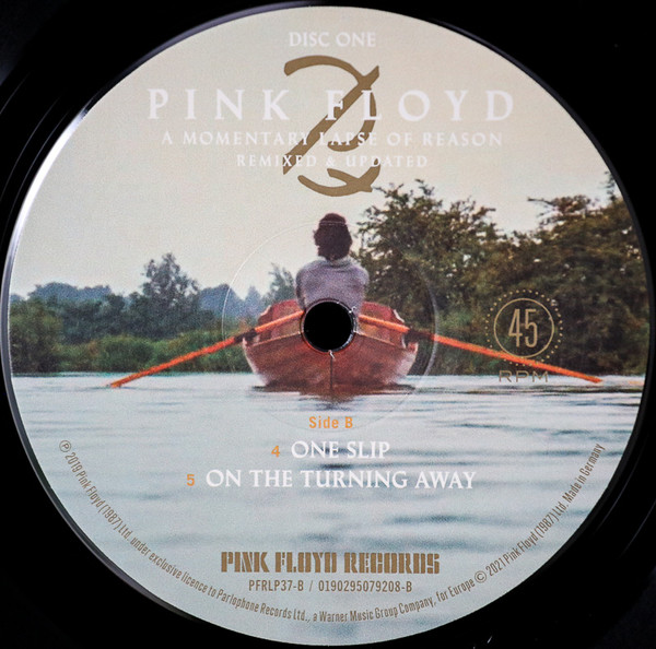Pink Floyd - A Momentary Lapse Of Reason [Remixed & Updated] (PFRLP37)