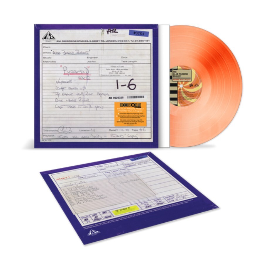 The Alan Parsons Project - Pyramid “Work In Progress” [Orange Vinyl] (COOKLP842XXX)