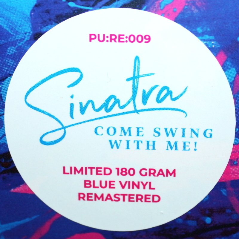 Frank Sinatra - Come Swing With Me! [Blue Vinyl] (PU:RE:009)