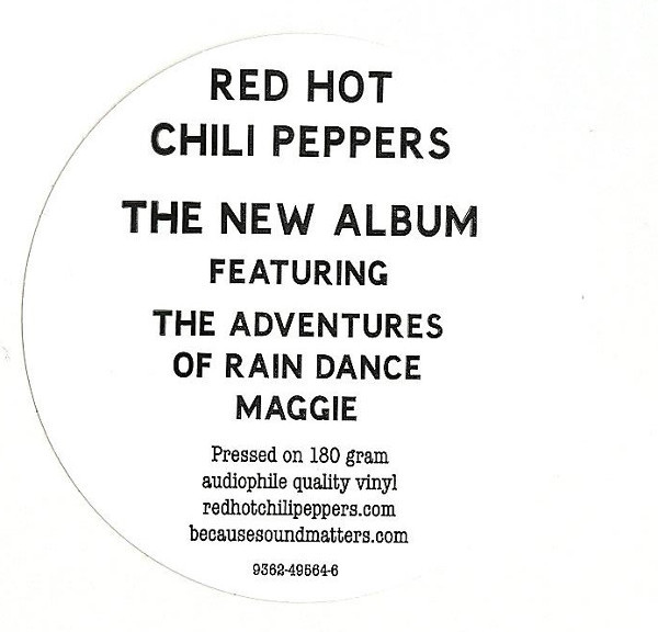 Red Hot Chili Peppers - I'm With You (9362-49564-6)