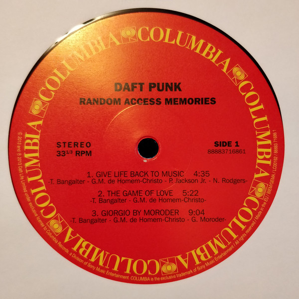 Daft Punk - Random Access Memories (88883716861)