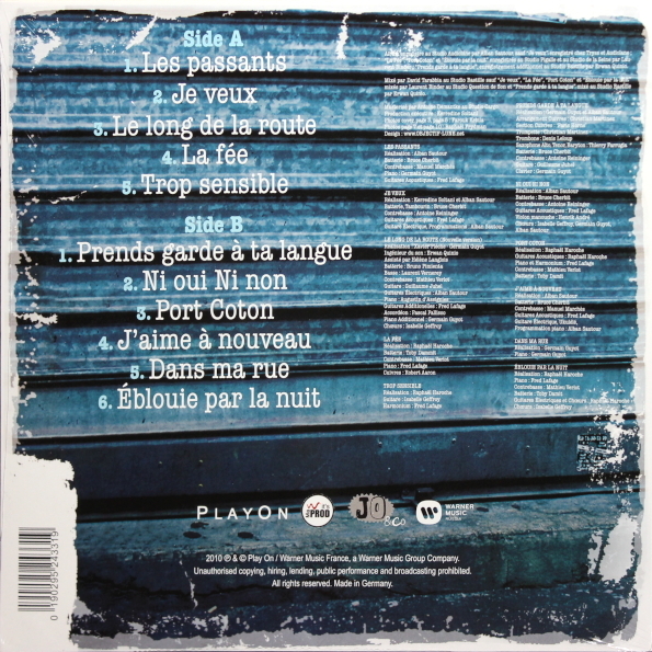 ZAZ - ZAZ [Clear, Blue & White Vinyl] (9029524331)