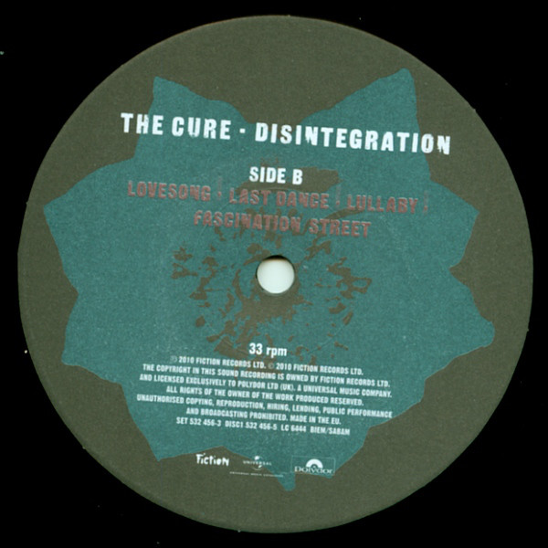 The Cure - Disintegration (0600753245637)