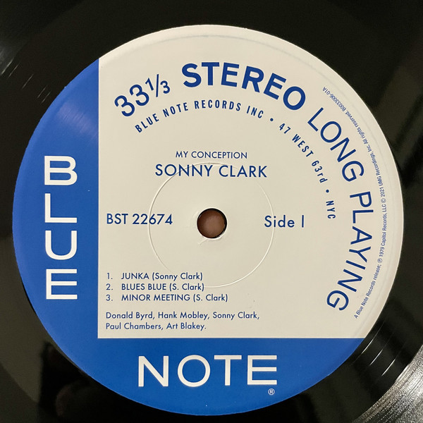 Sonny Clark - My Conception [Blue Note Tone Poet] (B0033006-01)