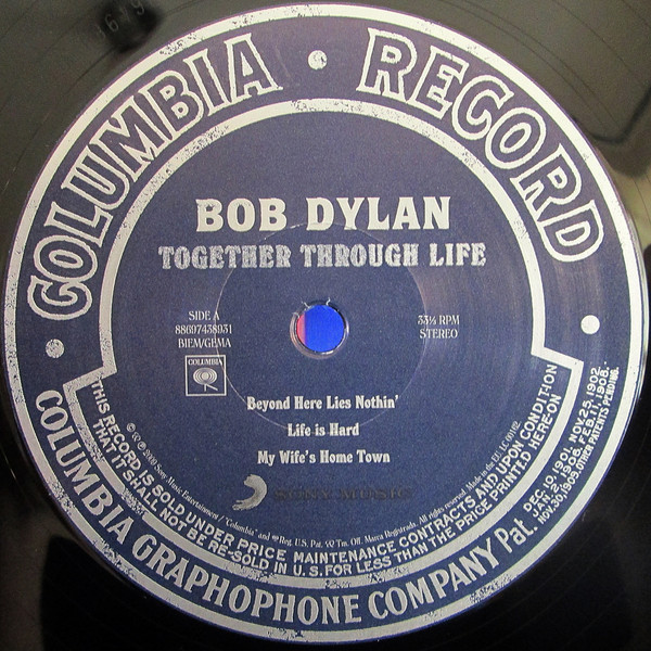 Bob Dylan - Together Through Life (88697 43893 1)