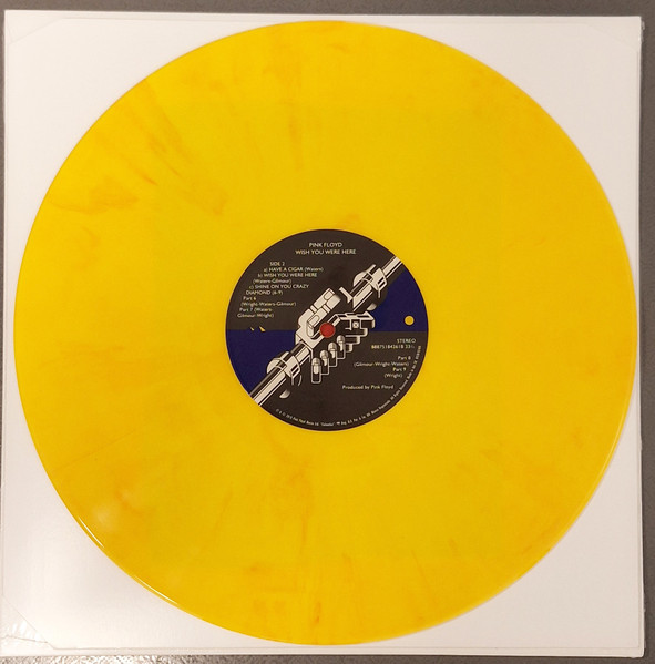 Pink Floyd - Wish You Were Here [Yellow Flame Vinyl] (198029746310)