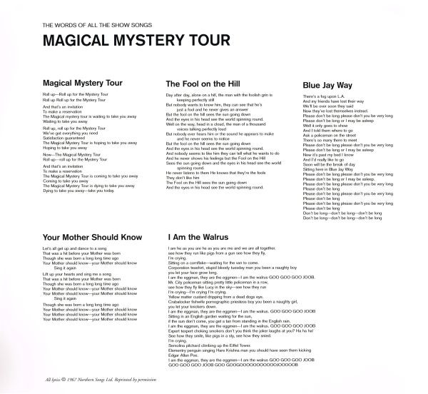 The Beatles - Magical Mystery Tour (0094638246510) [EU]
