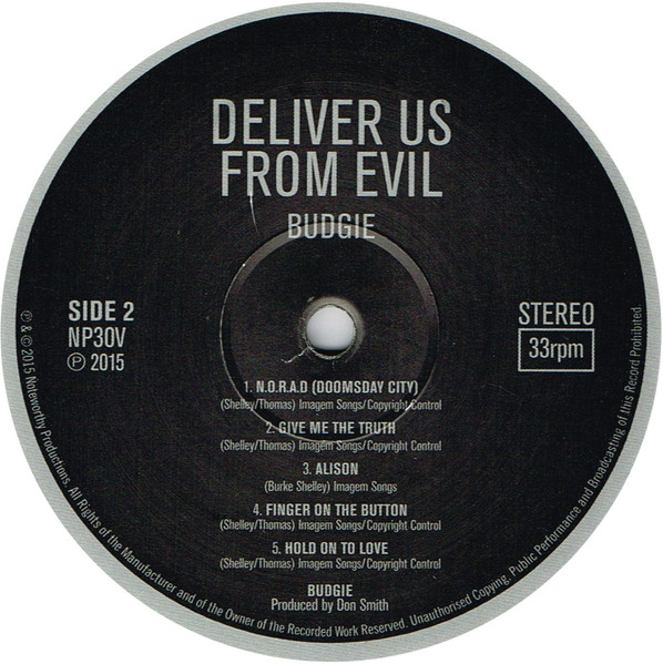 Budgie - Deliver Us From Evil (NP30V)