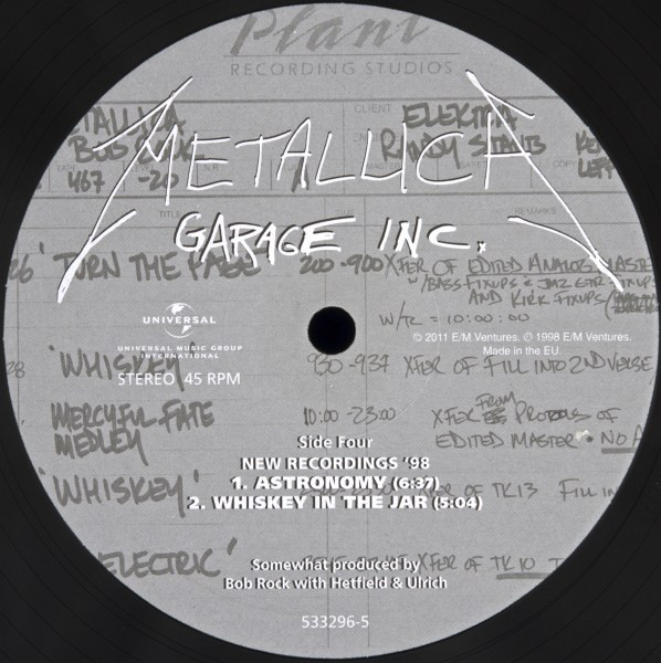 Metallica - Garage Inc. (533296-3)